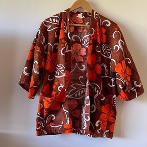 Aloha Print Cover Up